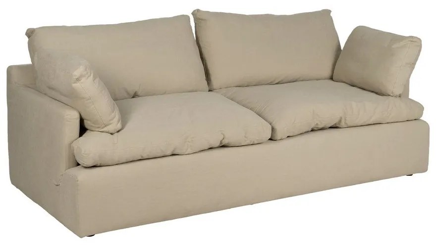 Бежов ленен диван 212 cm – Ixia