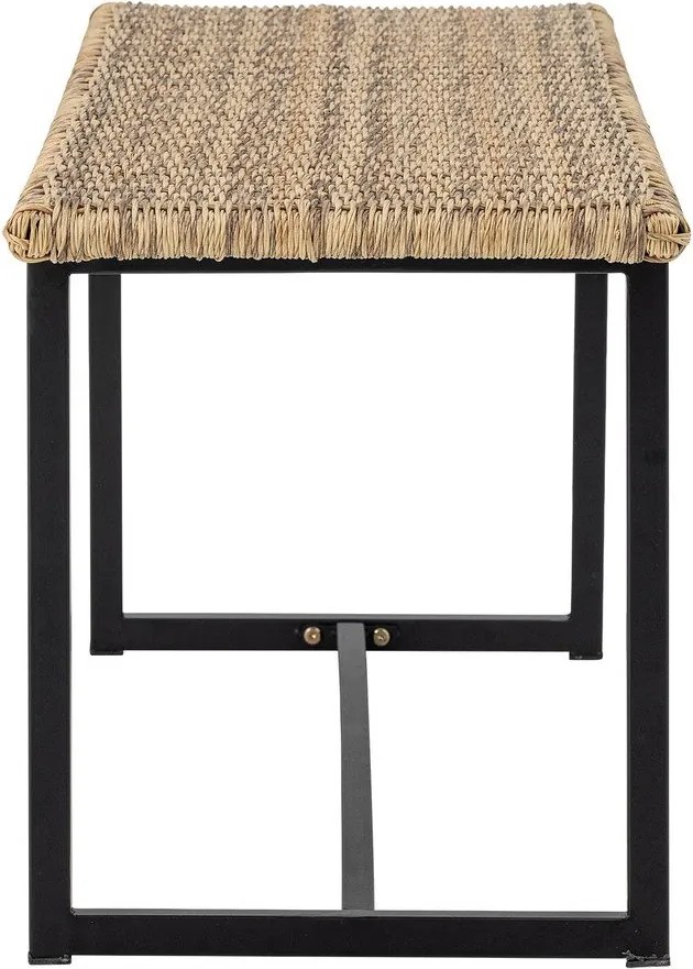 Ратанова градинска пейка в естествен цвят Adilly – Bloomingville