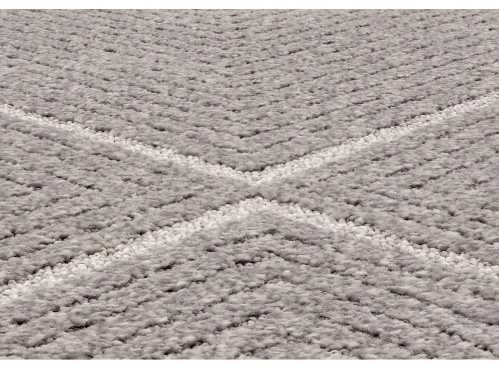 Сив килим 80x160 cm Lori – FD