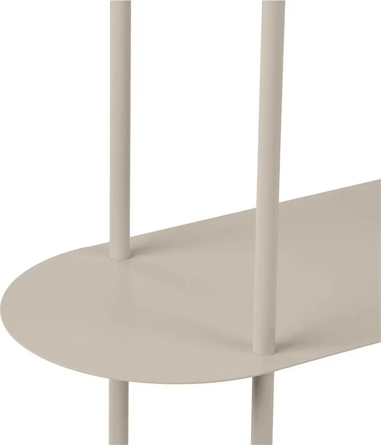 Бежов метален стелаж 118x97x31 cm Rieti – House Nordic