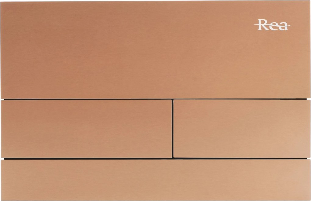 Комплект Структура за Вграждане за WC Slim 024N с Бутон T Brush Copper