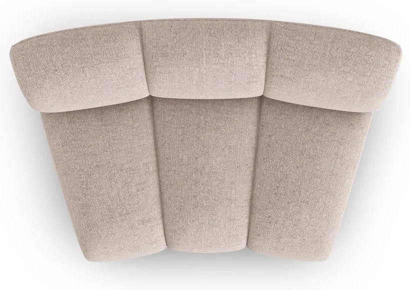 Бежов модулен диван (среден модул) Lupine – Micadoni Home