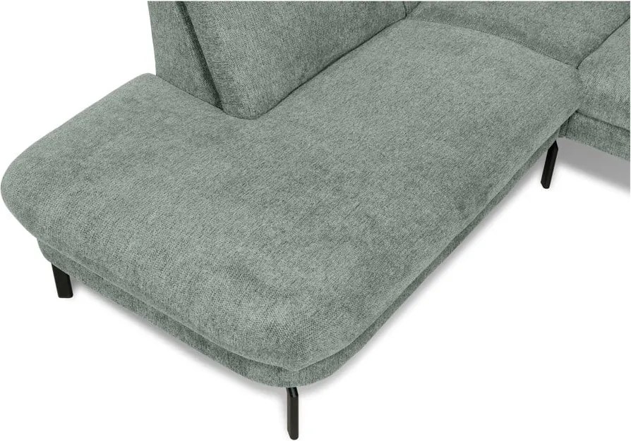 Светлосив ъглов диван (ляв ъгъл) Gomero – Scandic