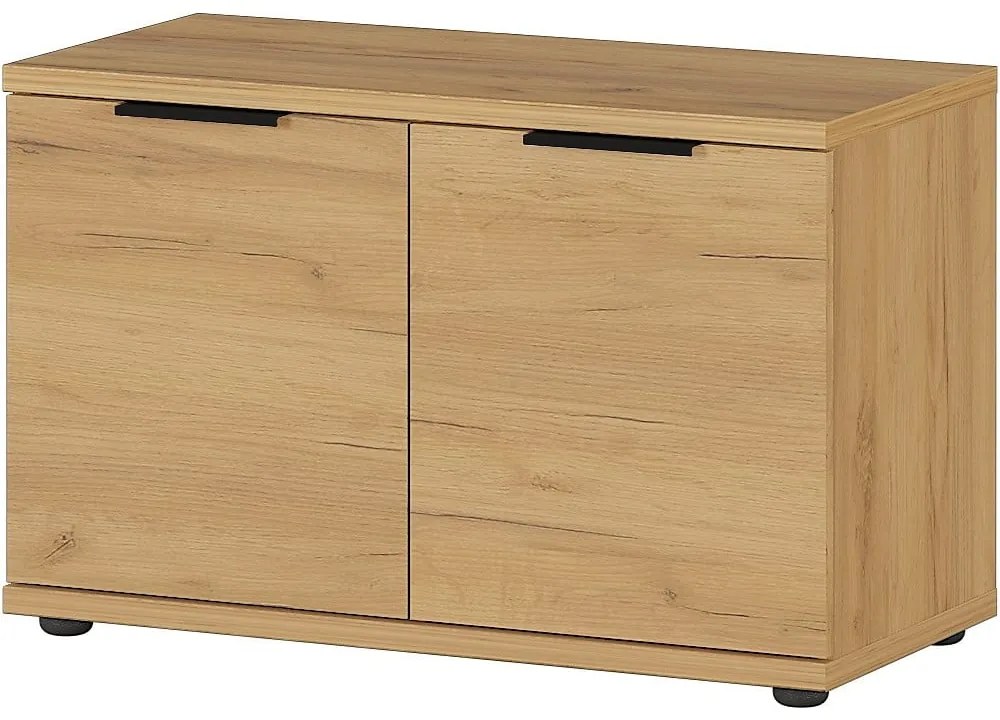 Шкаф за обувки в дъбов декор с пейка Fremont - Germania