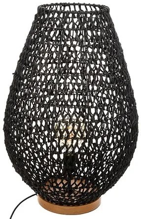 Нощна лампа atmosphera Etel, 55 cm - Черен