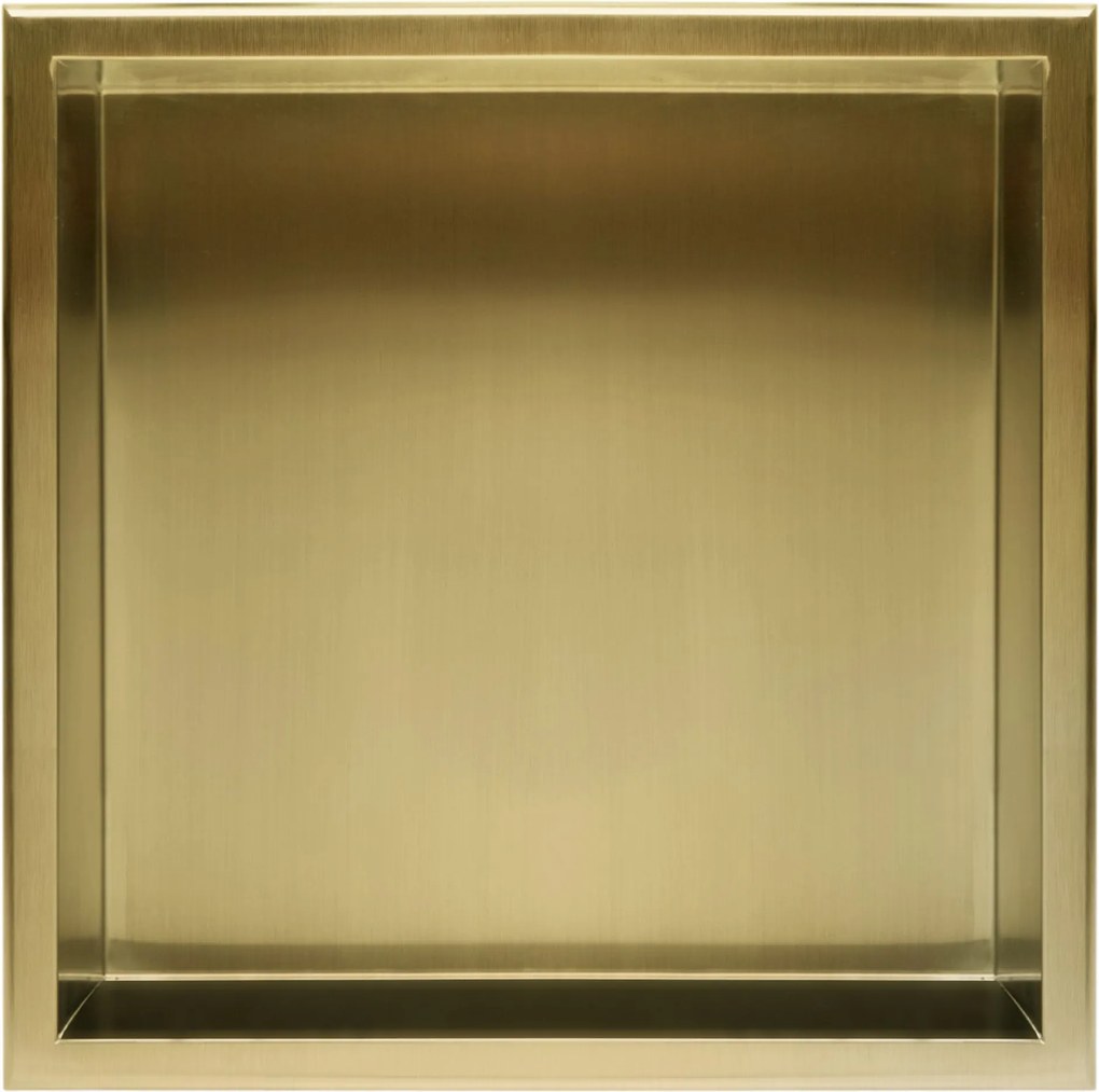 Вграден рафт за баня  30x30 gold brush