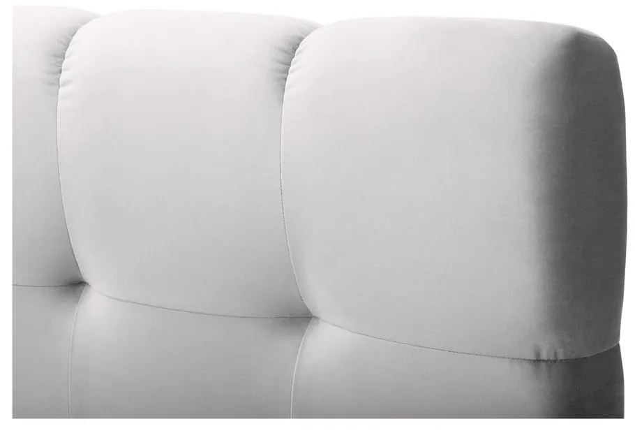 Светлосиво боксспринг легло с място за съхранение 180x200 cm Bali - Cosmopolitan Design