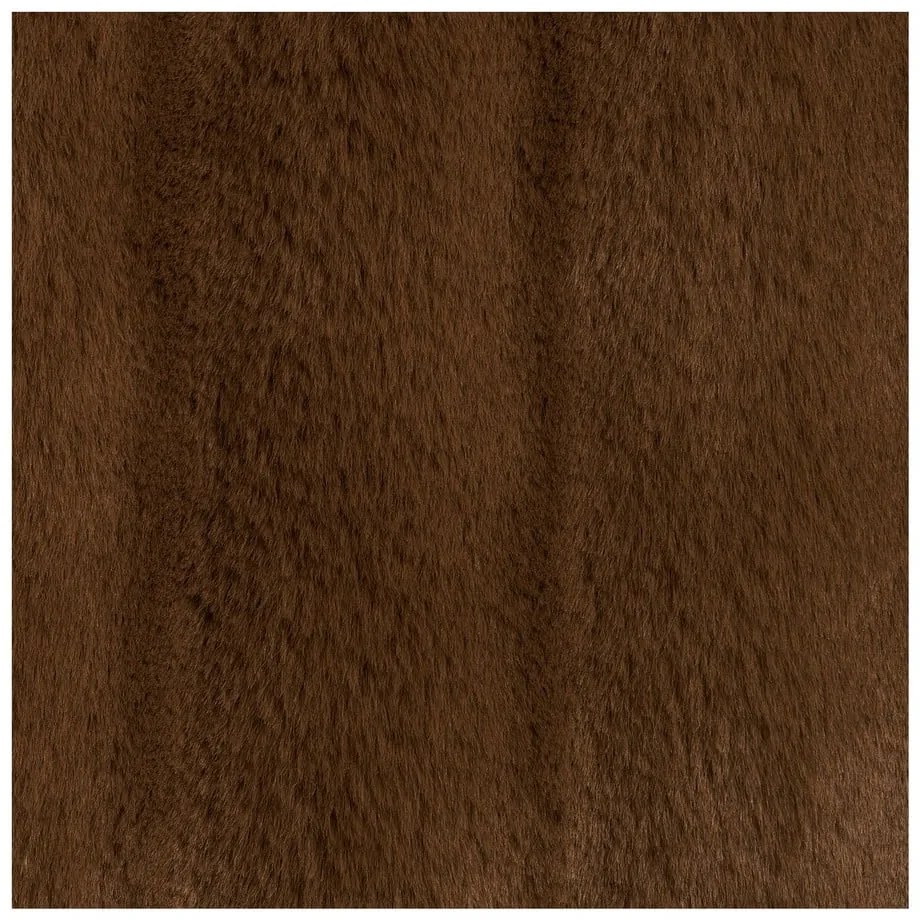 Кафяво одеяло от изкуствена кожа 130x180 cm Galena – House Nordic