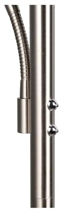 LED подова лампа в сребристо (височина 180 cm) Willis – Trio