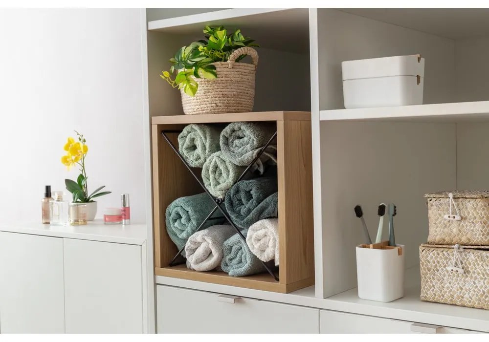 Бял органайзер за баня Ecologic, 8,4 x 7,8 cm - Compactor