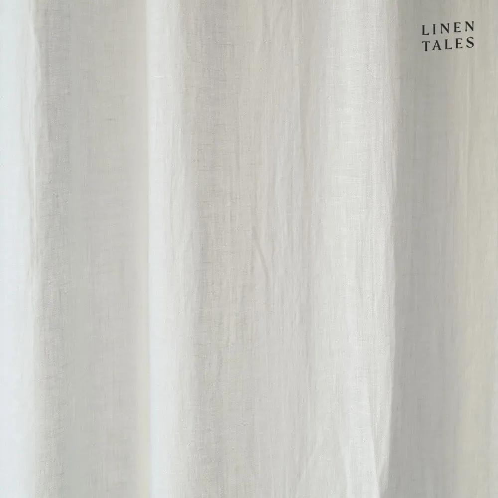 Бяла завеса 130x330 cm Daytime - Linen Tales