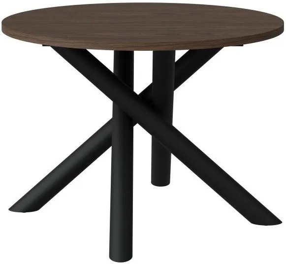 Маса Harald-Тъмно кафяво-Кръгла диаметър: 110 см