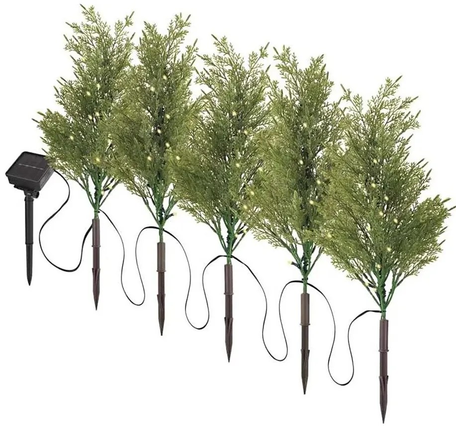 LED соларна декорация 50xLED/3W/1,2V 600 mAh IP44