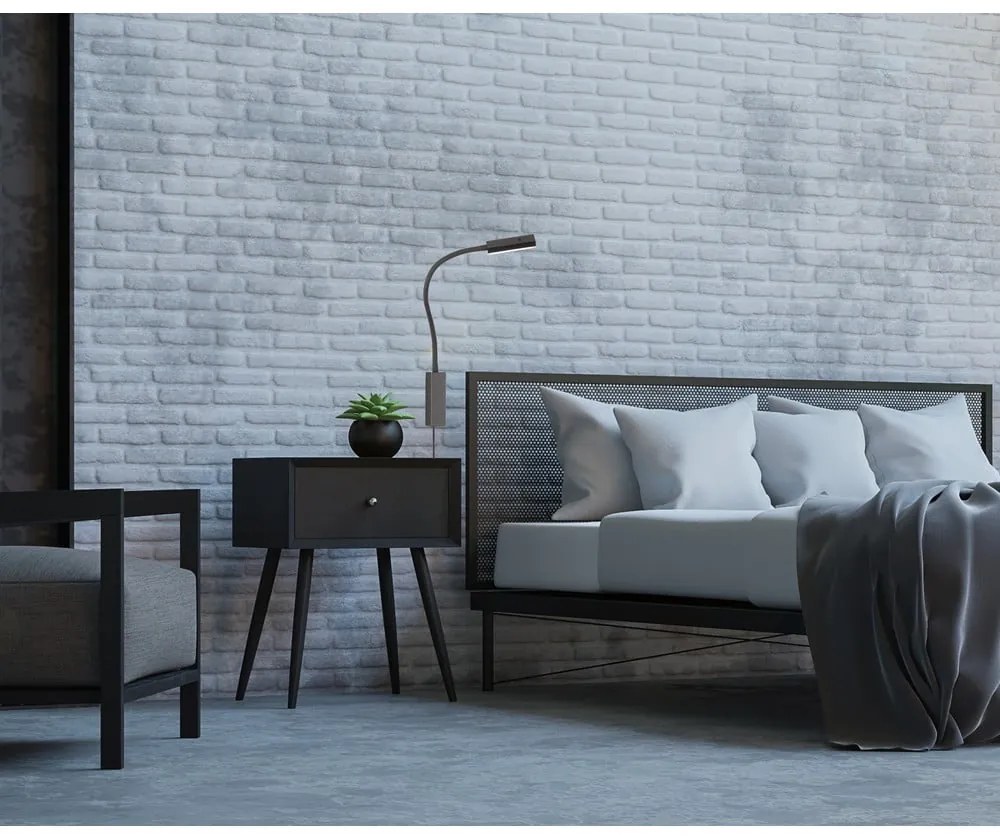 Черен метален LED затъмняващ се прожектор Raik – Fischer & Honsel