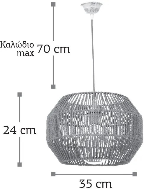 Таванна лампа InLight 4503