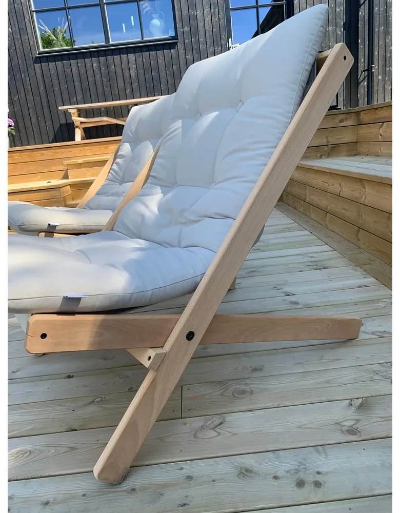 Сгъваем стол Сурово/пшенично бежово Boogie - Karup Design