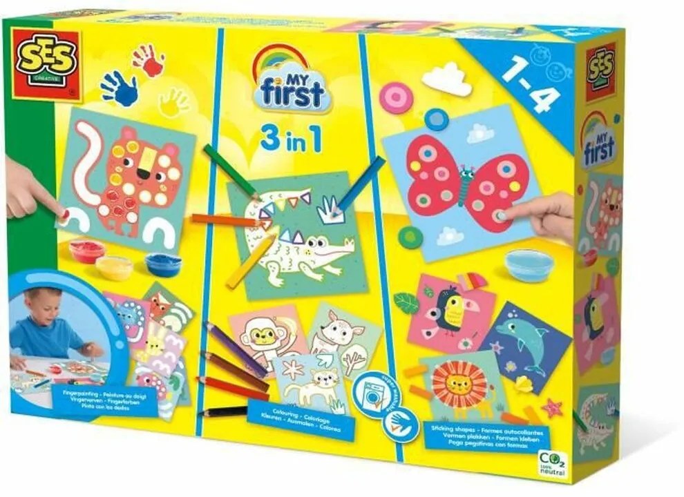 Картини за Оцветяване SES Creative My First