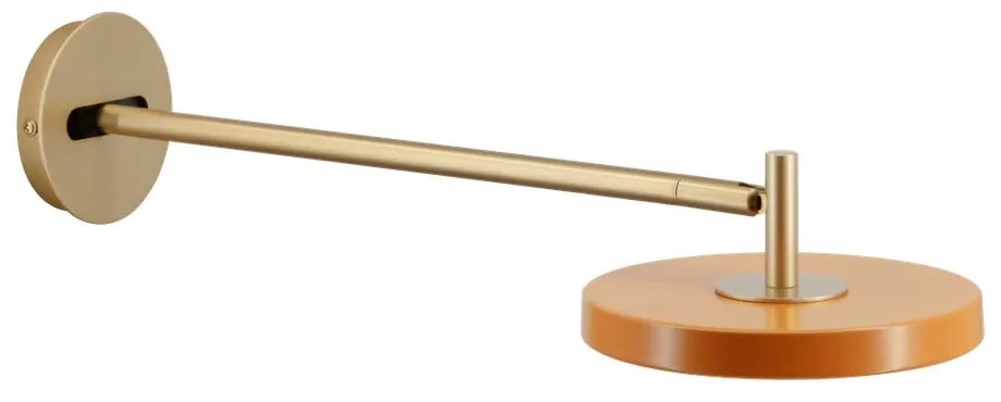 Оранжева LED затъмняваща се стенна лампа ø 15 cm Asteria Wall Long – UMAGE