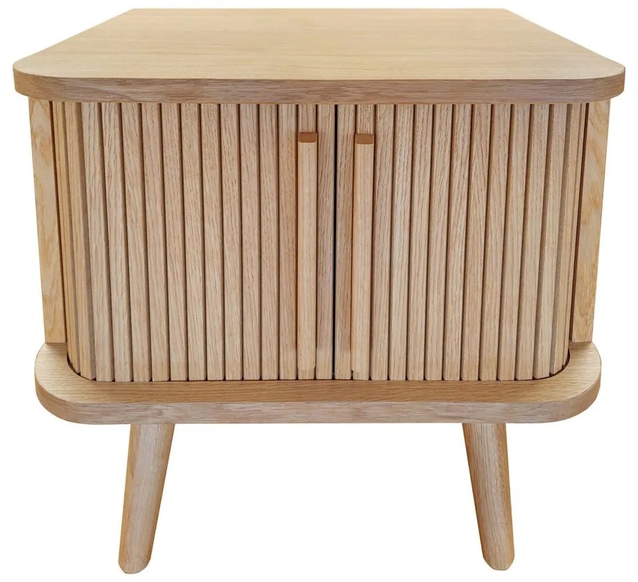 Нощно шкафче от дъбова дървесина Rove - Woodman