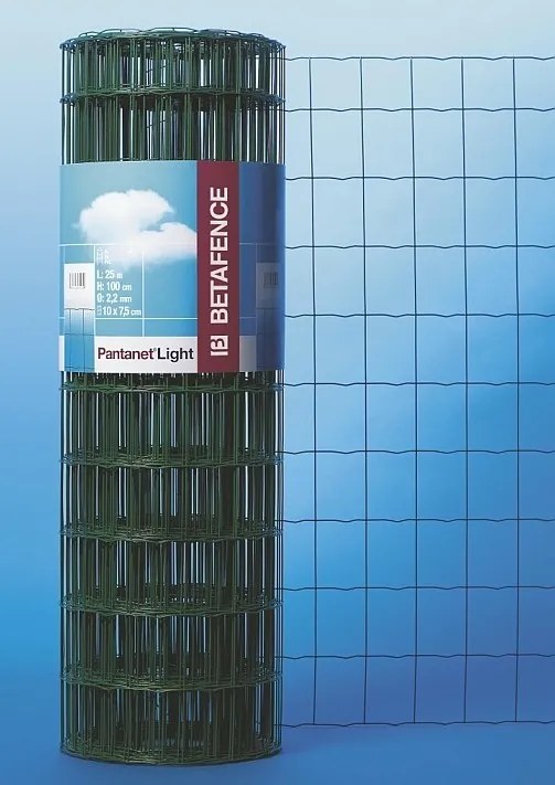 Betafence - Оградна мрежа Pantanet  Light - 0.80 х 25 метра