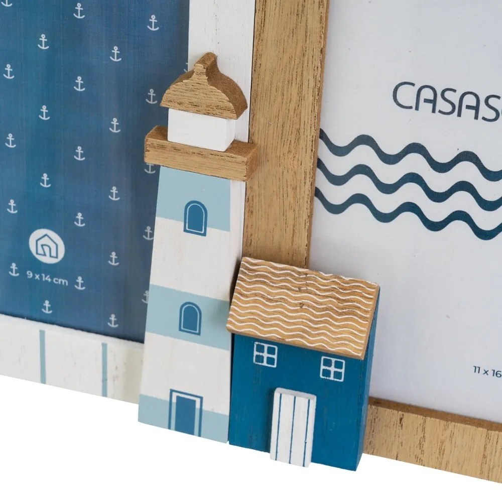 Стъклена рамка висяща 43x27 cm Houses – Casa Selección