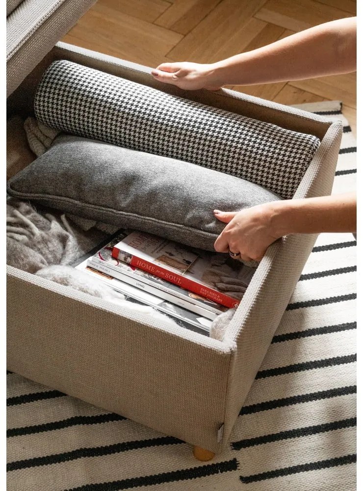 Светлокафява табуретка Simon – Miuform