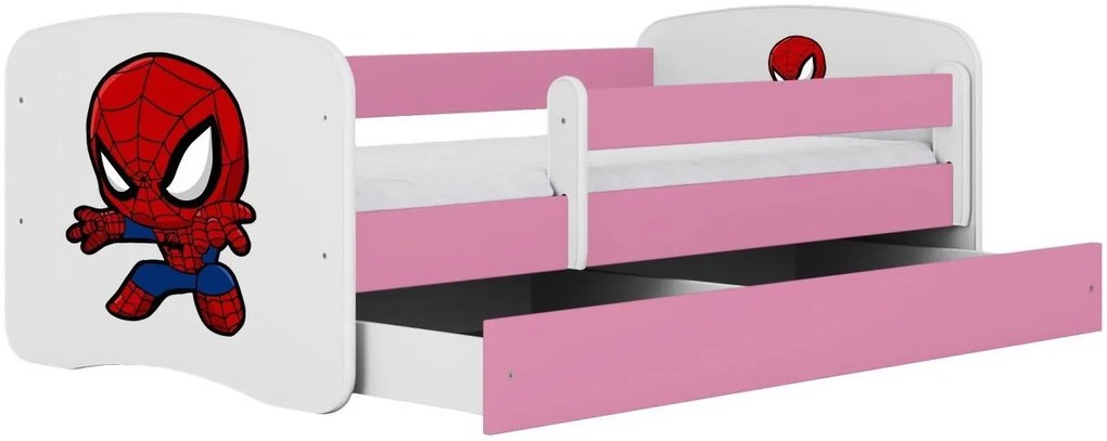 Детско легло Babydreams Cartoon-Roz-180 x 80-Spiderman