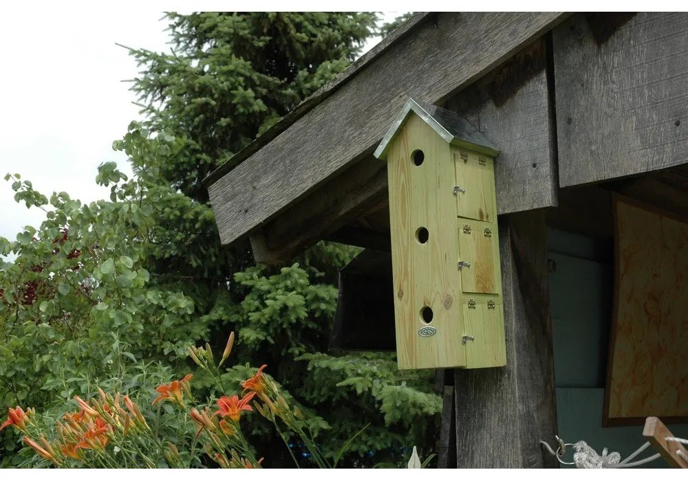 Дървена къщичка за птици Triple – Esschert Design