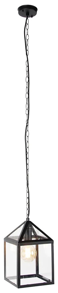 Интелигентна външна висяща лампа черна IP23 с Wi-Fi G95 - Amsterdam