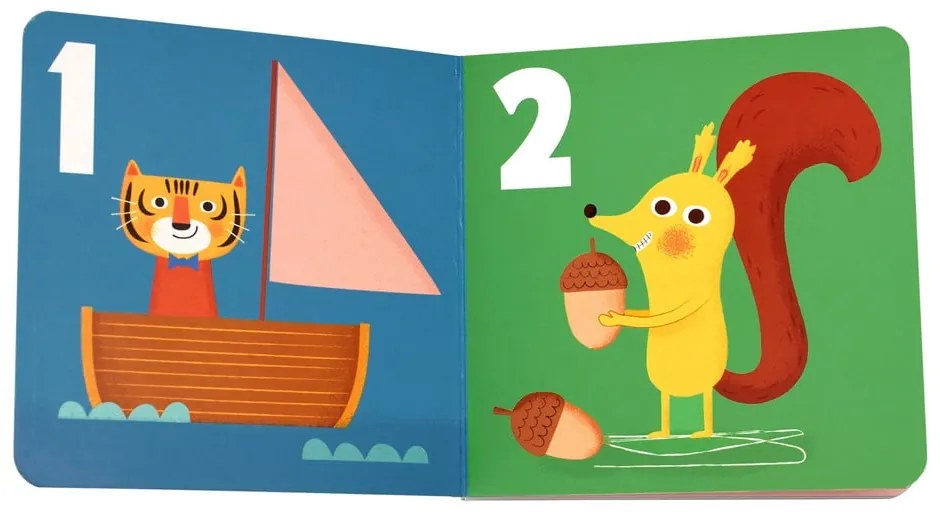 Интерактивна играчка First Numbers Book Animals – Rex London