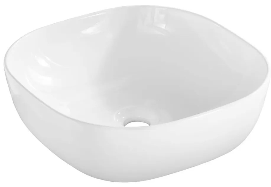 COMAD UM-6252 SMILE 40 DP - Мивка за плот SMILE 41x41 см бял гланц