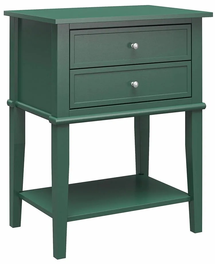 Зелено нощно шкафче Franklin – Støraa