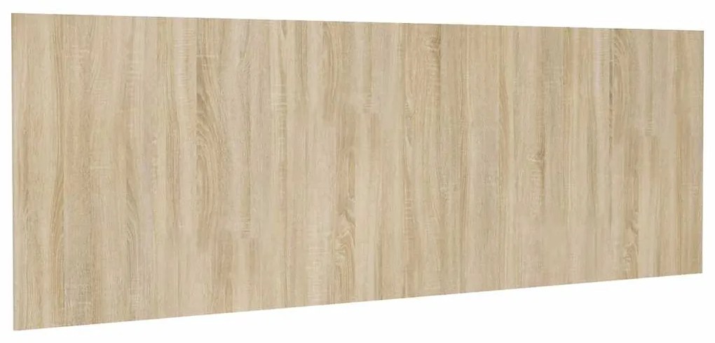 811055 vidaXL Стенна табла за легло дъб сонома 240x1,5x80 см инженерно дърво
