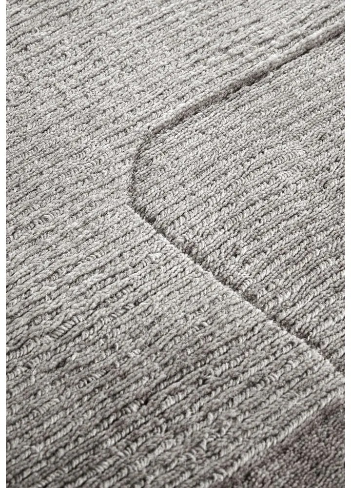 Сива ръчно изработена вълнена пътека 80x250 cm Charlotte – Villeroy&amp;Boch