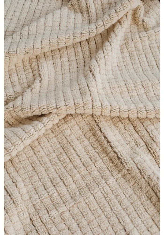 Ръчно изработен бежов вълнен килим подходящ за пране 170x240 cm Unexpected Wool – Lorena Canals