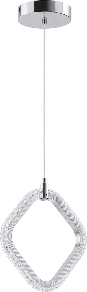 LED висящ плафон LHJ127-W Хром