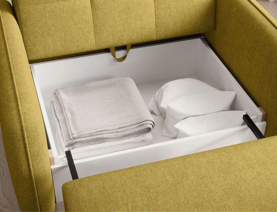 Диван - легло Laine-Moustardi