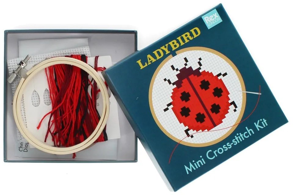 Творчески комплект Cross-stitch Kit Ladybird – Rex London