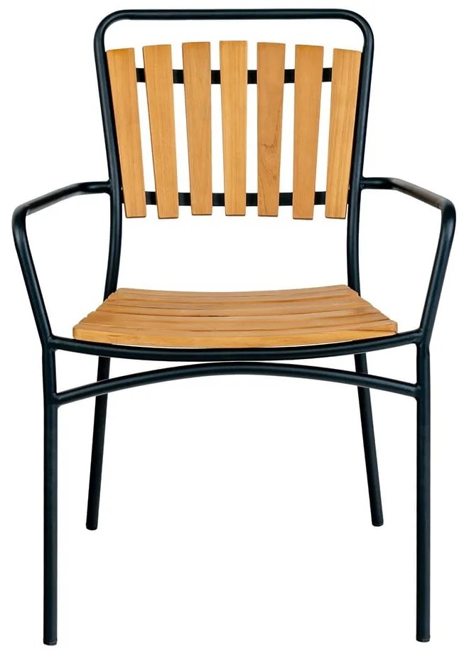 Трапезни столове в комплект от 2 бр. от масивно тиково дърво в естествен цвят Cleveland – House Nordic