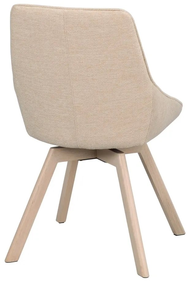Бежови трапезни столове в комплект от 2 бр. Alison – Rowico