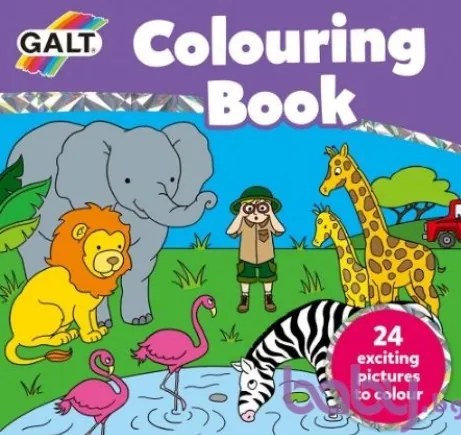 Galt - Книжка за оцветяване, животни.