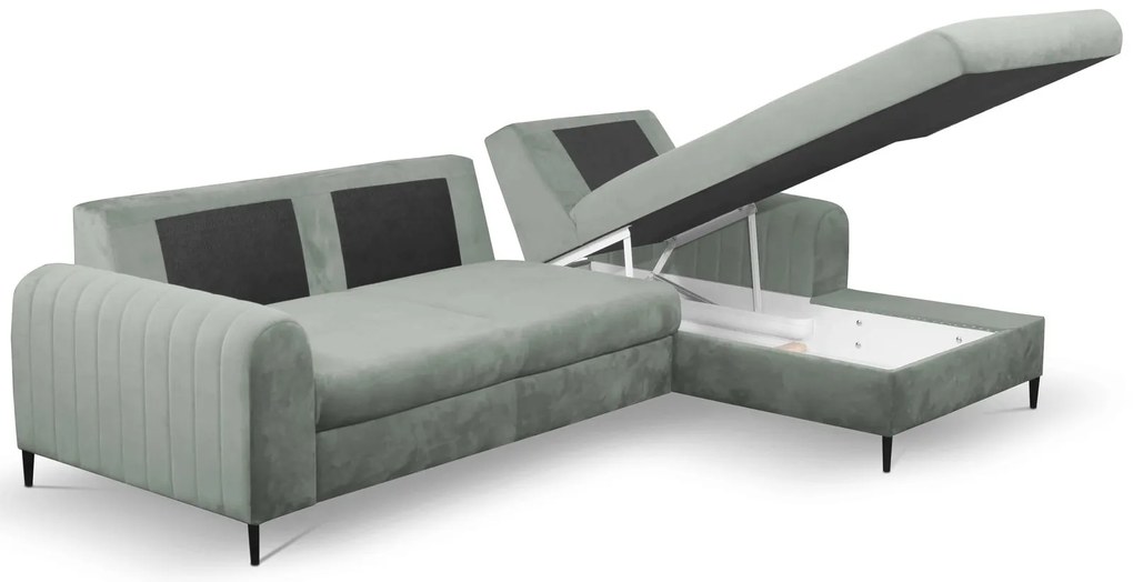 Ъглов диван Monte-Сив