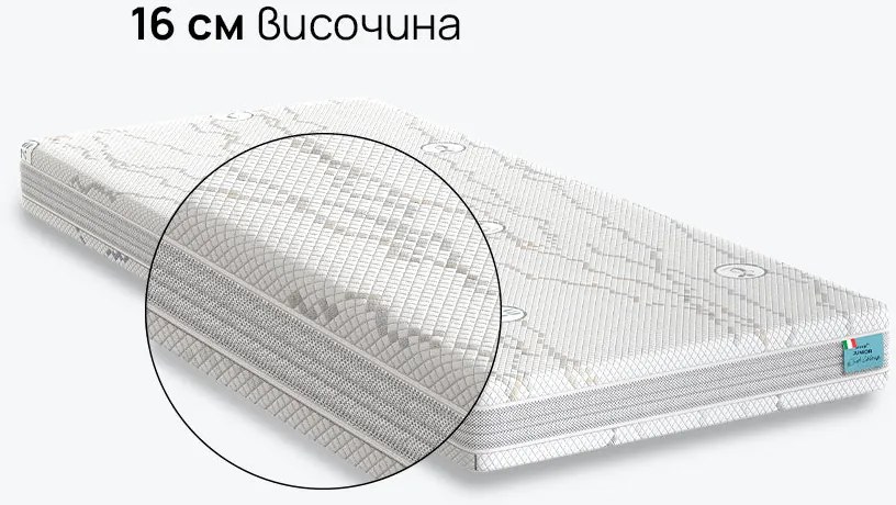 Детски матрак Junior от isleep 16 см