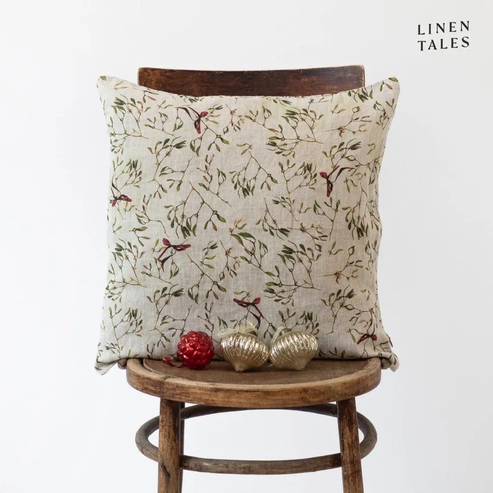 Калъфка за възглавница с коледен мотив 40x60 cm - Linen Tales