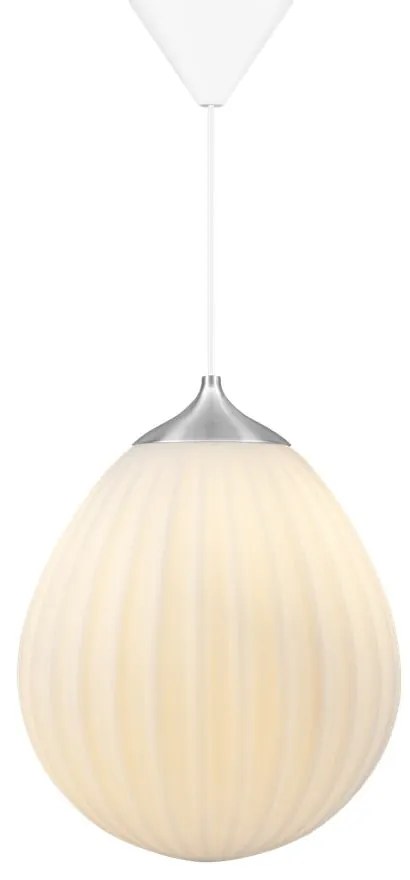 Бялo-сребърен абажур ø 27 cm Around the World Medium – UMAGE