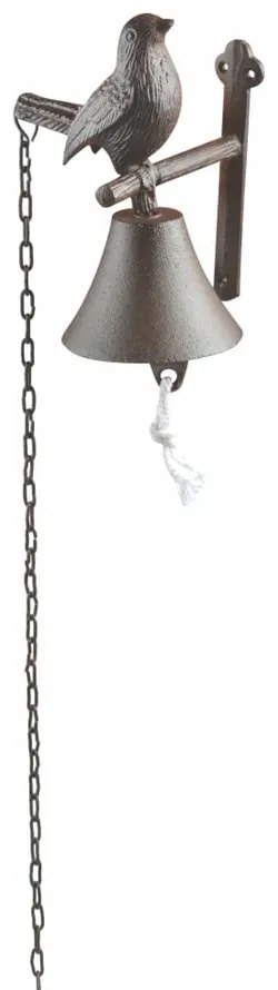 Чугунена стенна камбана с мотив Cutie Bird - Esschert Design
