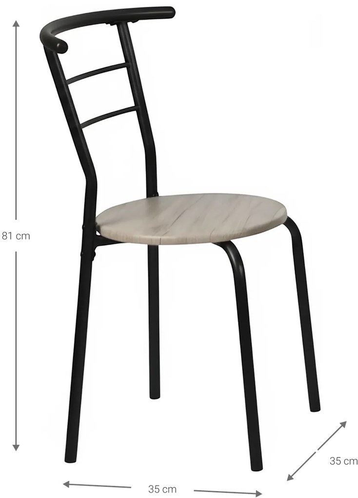 Комплект за хранене Travis-Естествен дървесен