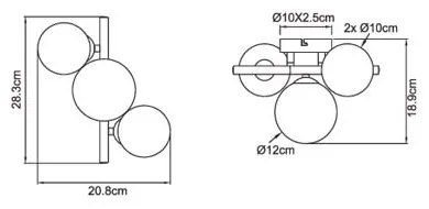 АПЛИК 3X3W G9