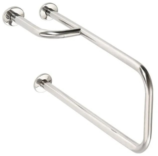 Стенен парапет за баня от неръждаема стомана 52 cm Handicap Left – Sapho