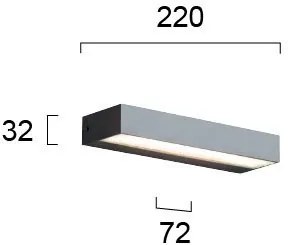 Аплика Viokef Tech-22 x 7,2 x 3,2 См.